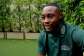 Antoine Semenyo sits down for a CNN Sports interview in Hong Kong