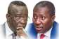 Chief Justice Paul Baffoe-Bonnieleft and Afenyo Markin