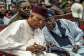 Nigerian President Bola Tinubu (R), seeking re-election, is widely considered the countrys shrewdest political dealmaker. -  Light Oriye Tamunotonye / AFP