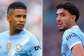 Getty ImagesImage caption: Savinho made seven Premier League starts for Man City last season while Marmoush made eight