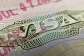 This photo illustration shows a visa stamp on a foreign passport in Los Angeles on June 6, 2020. -  Chris Delmas, AFP file photo