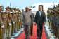 Mahamaarrives in Luanda for AU Summit