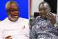 Founder of the Liberal Party of Ghana (LPG), Kofi Akpaloo[left] and a leading member of the Movement for Change, Solomon Owusu
