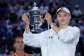 Getty ImagesImage caption: Elena Rybakina has now won the Australian Open, Wimbledon and the US Open