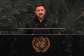 Ukraines President Volodymyr Zelensky speaks at the 81st session of the United Nations General Assembly in New York on September 23, 2026. -  Heather Khalifa, AP