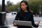 MS NOW White House reporter Akayla Gardner works near the White House complex on September 20, 2026, in Washington. -  Jose Luis Magana, AP