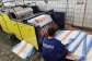 In Tanjombato, on the outskirts of Madagascars capital Antananarivo, the Enduma company has been manufacturing its hardy gony bags for 50 years. -  Sarah Ttaud / RFI