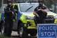 Police officers guard an area near RAF Fairford airbase in Fairford, Gloucestershire, Britain, September 29, 2026. -  Toby Shepheard, Reuters
