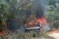 Vehicle bursts into flames on Accra-Kumasi Highway at Akyem Asafo