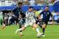 Cape Verdes Pico Lopes came up against Argentinas Lionel Messi.  By ROBERTO SCHMIDT (AFP)