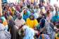 Chadian returnees met with an International Organization for Migration (IOM) delegation in Tongori.  By Joris Bolomey (AFP)