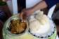 Egusi soup with pounded yam is a Nigerian staple.  By PIUS UTOMI EKPEI (AFP/File)