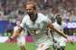 Englands Harry Kane celebrates after scoring the winning goal in a 2-1 defeat of DR Congo. By Odd ANDERSEN (AFP)