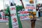 The kidnapping sparked protests and a month long strike by teachers.  By TOYIN ADEDOKUN (AFP/File)