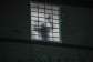 The silhouette of a person inside an ICE detention centre in Newark, New Jersey.  By Ryan MURPHY (AFP)