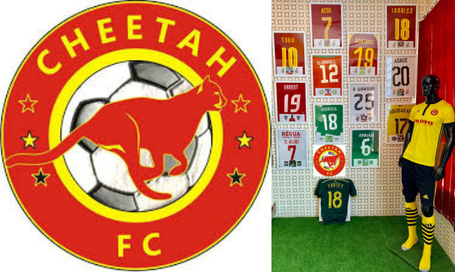 Lower-Tier Side Cheetah FC opens New Office In Kasoa