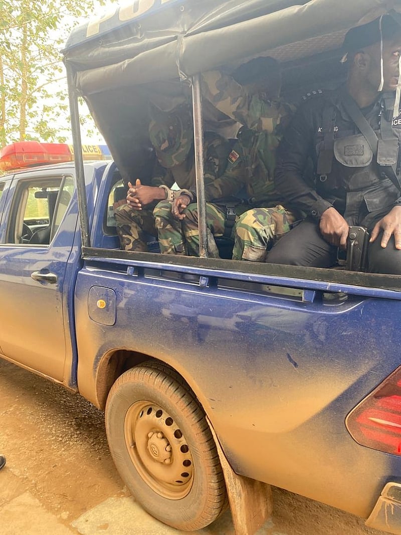 Police foil armed robbery attempt by two soldiers on Chinese mining ...
