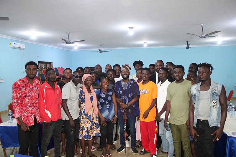 Sangu Delle Foundation engages Nandom entertainment industry on growing Daga
