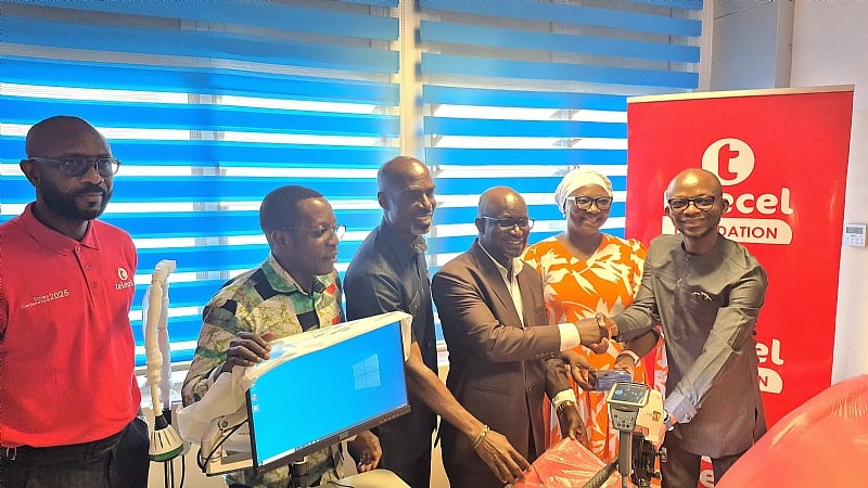 Tamale Teaching Hospital receives medical equipment from Telecel Foundation