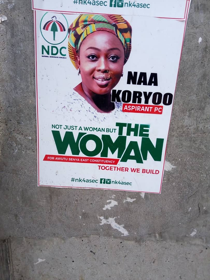 NDC Primaries: Supporters Root For Naa Koryor In Awutu Senya East