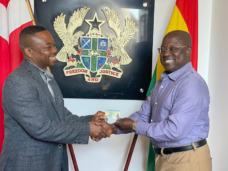 Issuance of Ghana Card globally starts in Denmark on Tuesday