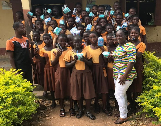 Former NDC Women's Organiser Supports School Children