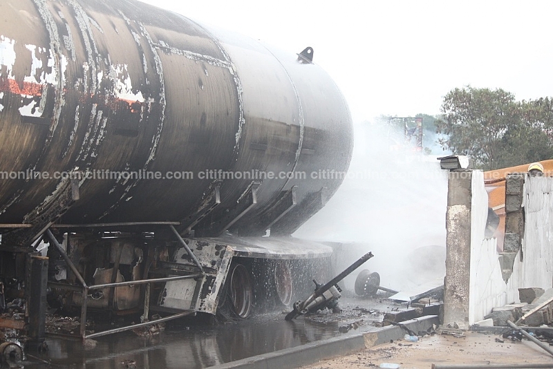 Atomic Gas Explosion Tanker Driver Reported Dead