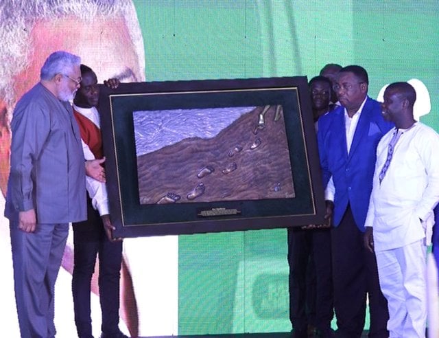 Rawlings awarded for introducing policy reforms to mining sector