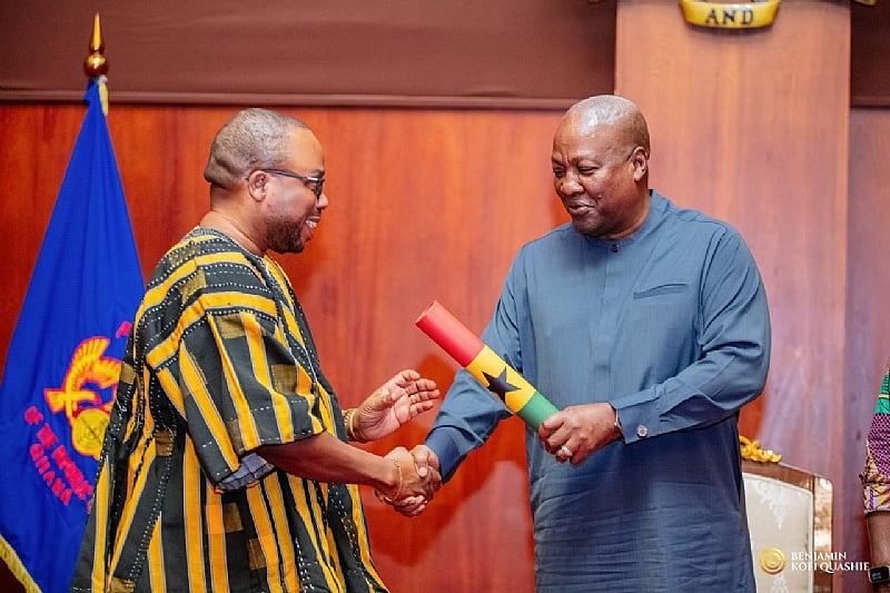 President Mahama commissions Benjamin Quashie, 11 other new ...