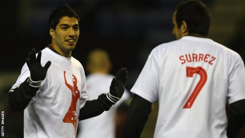 suarez t shirts evra