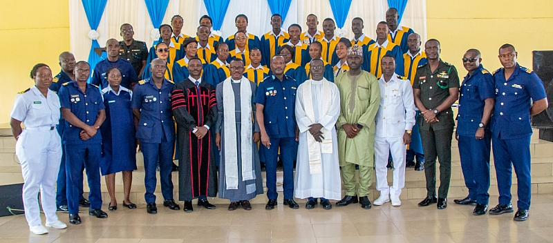 Air Force Base Takoradi holds 4th quarter religious parade and ...