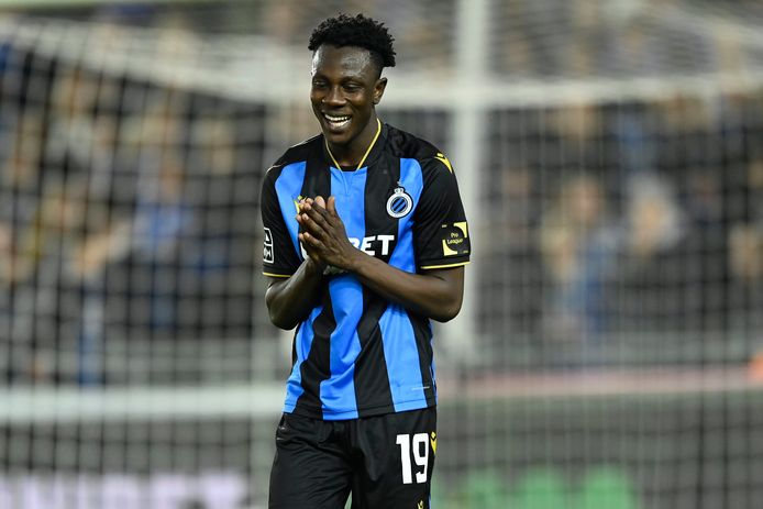 Ghanaian forward Kamal Sowah booed by Club Brugge fans in