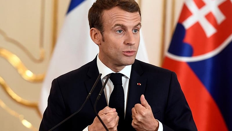 Macron Slams Saudi Arms Embargo Call As 'demagogy'