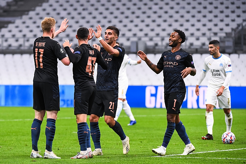 UCL: Man City Cruise Past Marseille To Maintain Winning Start