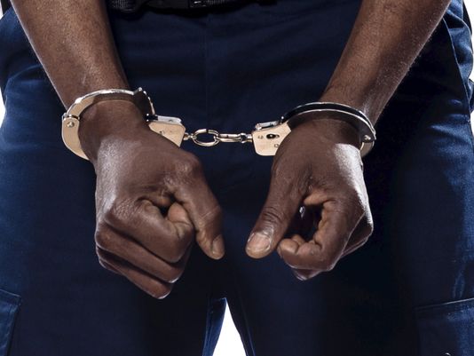 Handcuffed Lesbian