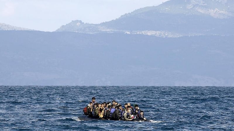 Greece and Turkey trade blame over plight of injured, naked migrants
