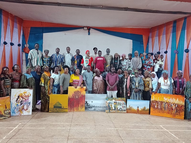 CNC Northern Region holds Art 360 Exhibition under Black Sta...