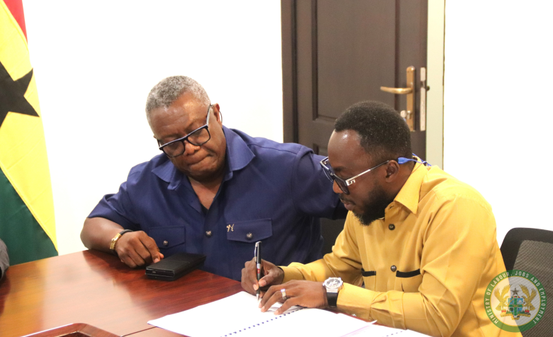 Labour Ministry signs MoU with CG Technical Services to boost youth ...