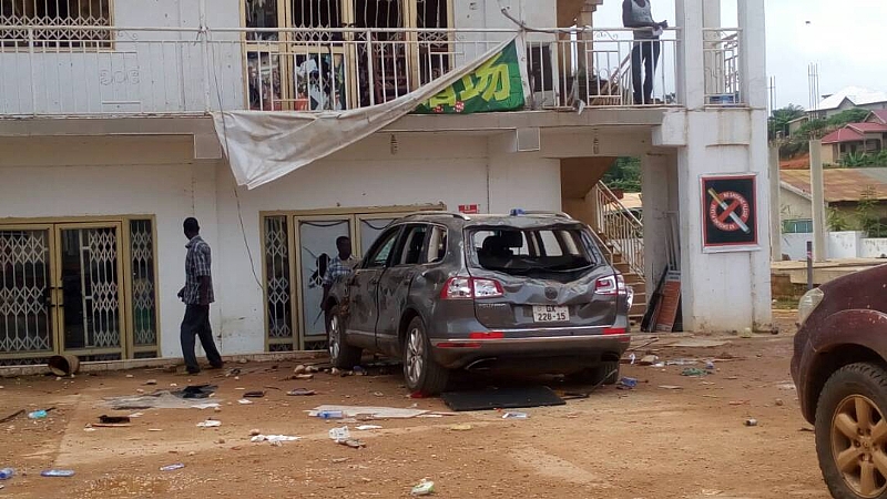 Photos: Angry Youth Burn Properties In Protest Of Alleged Killing Of A 