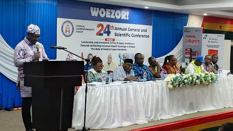 Photo : Modern Ghana Ho health msg conference
