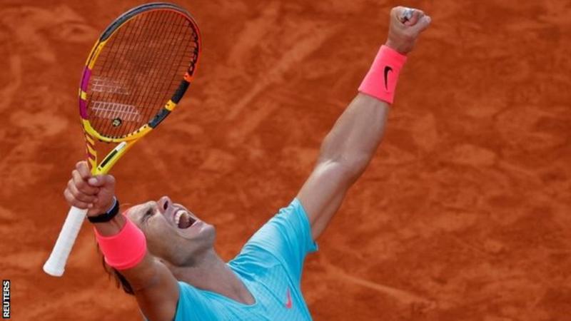 16+ Nadal French Open 2020 Final Gif