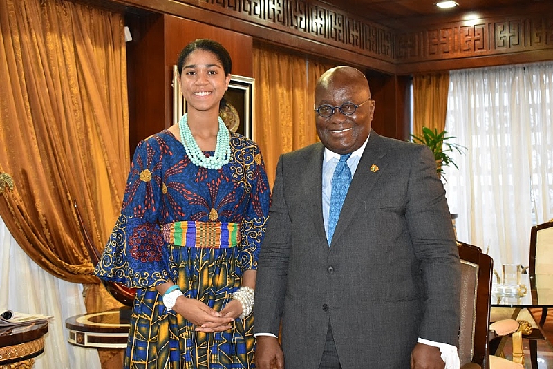 16 Year Old American - Zuriel Oduwole To Tell The Goree Island SENEGAL Slave Story