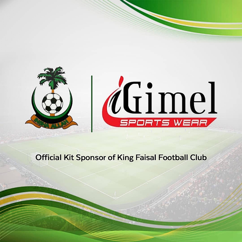 OFFICIAL King Faisal Secure Kits Sponsorship Deal With UK Firm iGimel