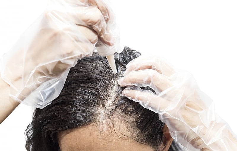 how to dye your hair with at home products