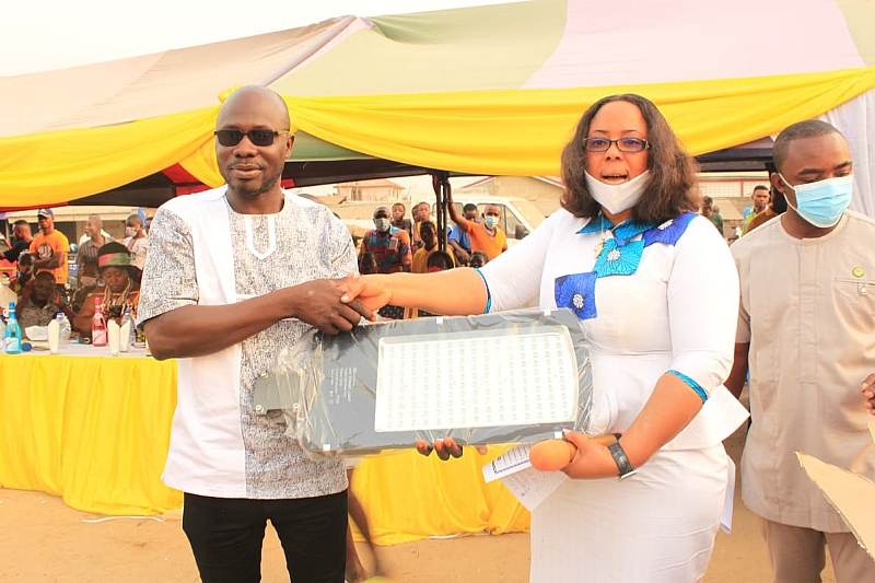 Shai Osudoku MP assists 54 unemployed girls in dressmaking and hairdressing