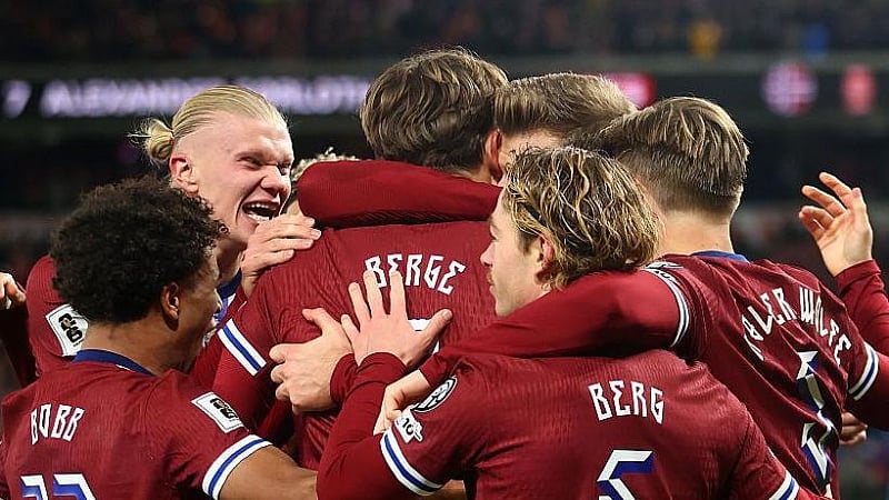 Haaland scores as Norway all but seal first World Cup spot in 28 years