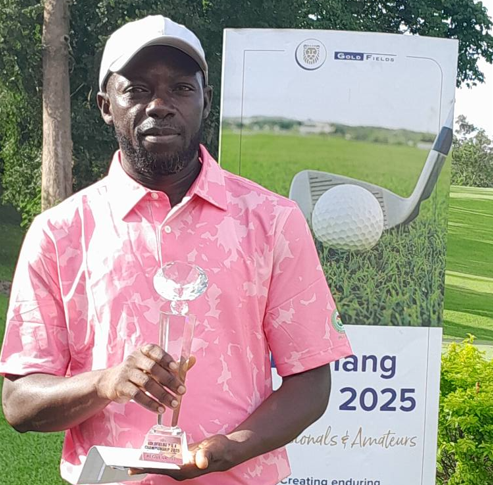 Kojo Barnni returns to winning ways at 2025 Goldfields Damang Open Tournamen
