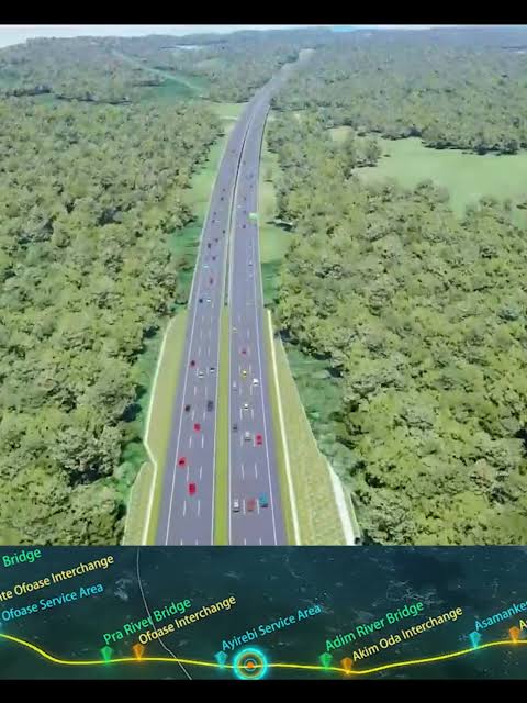 Accra-Kumasi Expressway: Mahama's Ambitious Infrastructure Project on Track for Completion