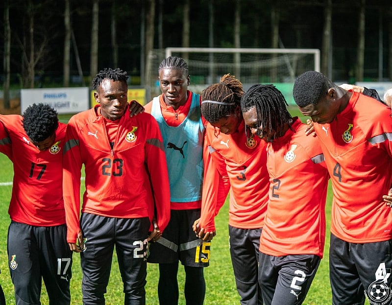 Black Stars hold first training in Seoul ahead of South Korea friendly on Tu