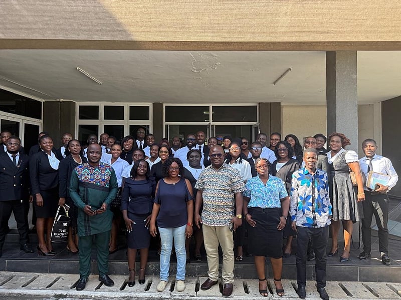 Level 300 law students of Zenith University College embark on intellectual p